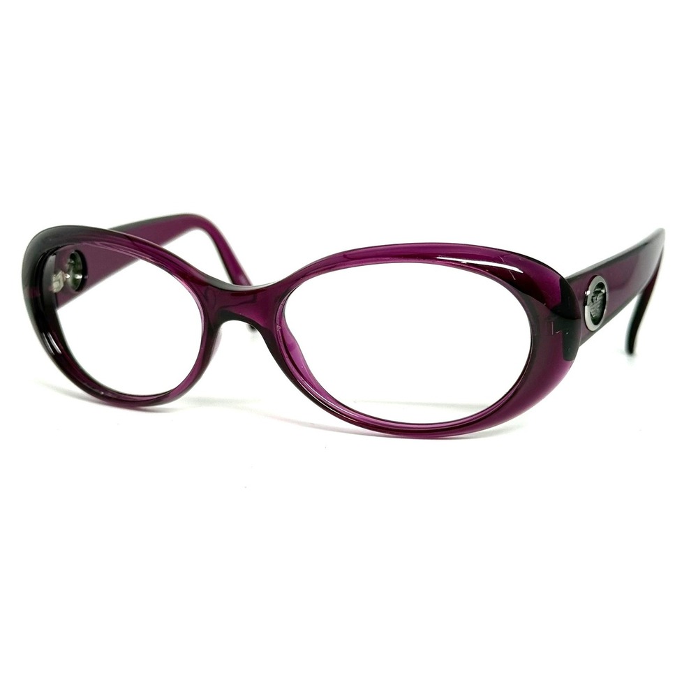 Emporio Armani EA 9479/S Purple Oval Eyeglass Frames Made in Italy